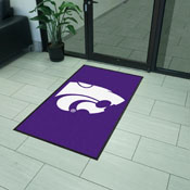 Kansas State High-Traffic Mat with Durable Rubber Backing, AGS-7847