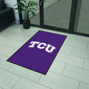 TCU High-Traffic Mat with Durable Rubber Backing, AGS-7895
