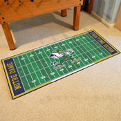 Notre Dame Fighting Irish Field Runner Mat - 30in. x 72in., Leprechaun, 8056