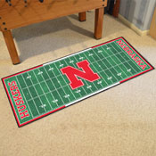Nebraska Cornhuskers Field Runner Mat - 30in. x 72in., 8183