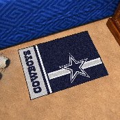 Dallas Cowboys Starter Mat Accent Rug Uniform Style - 19in. x 30in. - Star Primary Logo & Wordmark, 8242