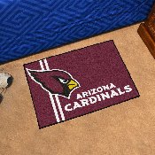 Arizona Cardinals Starter Mat Accent Rug Uniform Style - 19in. x 30in. - Cardinal Head Primary Logo & Wordmark, 8253
