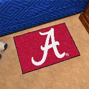 Alabama Crimson Tide Starter Mat Accent Rug - 19in. x 30in. - A Primary Logo, 8301