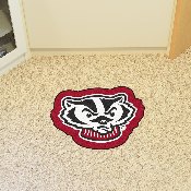 Wisconsin Badgers Mascot Rug, 8342