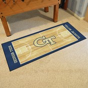 Georgia Tech Yellow Jackets Court Runner Rug - 30in. x 72in., 8454