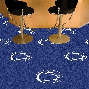 Penn State Nittany Lions Team Carpet Tiles - 45 Sq Ft., 8525