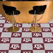 Texas A&M Aggies Team Carpet Tiles - 45 Sq Ft., 8539