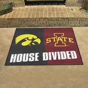House Divided - Iowa / Iowa State House Divided House Divided Rug - 34 in. x 42.5 in., 8605