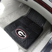 Georgia Bulldogs Heavy Duty Car Mat Set - 2 Pieces, 8746
