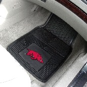 Arkansas Razorbacks Heavy Duty Car Mat Set - 2 Pieces, 8762