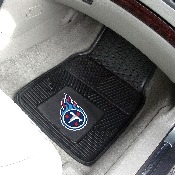 NFL - Tennessee Titans Heavy Duty 2-Piece Vinyl Car Mats 17