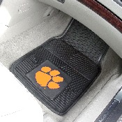 Clemson Tigers Heavy Duty Car Mat Set - 2 Pieces, 8778