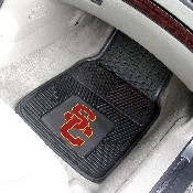 Southern California Trojans Heavy Duty Car Mat Set - 2 Pieces, 8785