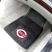 Cincinnati Reds Heavy Duty Car Mat Set - 2 Pieces, 8834