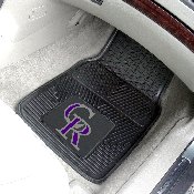 Colorado Rockies Heavy Duty Car Mat Set - 2 Pieces, 8836