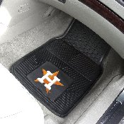 Houston Astros Heavy Duty Car Mat Set - 2 Pieces, 8839