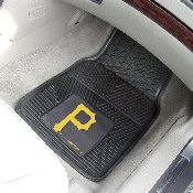 Pittsburgh Pirates Heavy Duty Car Mat Set - 2 Pieces, 8846