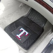 Texas Rangers Heavy Duty Car Mat Set - 2 Pieces, 8851