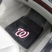 Washington Nationals Heavy Duty Car Mat Set - 2 Pieces, 8852