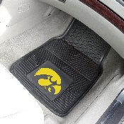 Iowa Hawkeyes Heavy Duty Car Mat Set - 2 Pieces, 8870