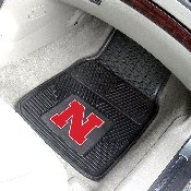 Nebraska Cornhuskers Heavy Duty Car Mat Set - 2 Pieces, 8871