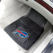 Buffalo Bills Heavy Duty Car Mat Set - 2 Pieces - Buffalo Primary Logo, 8887
