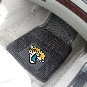 Jacksonville Jaguars Heavy Duty Car Mat Set - 2 Pieces - Jaguar Head Primary Logo, 8897