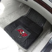 NFL - Tampa Bay Buccaneers Heavy Duty 2-Piece Vinyl Car Mats 17