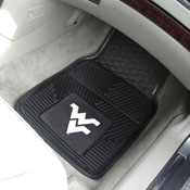 West Virginia Mountaineers Heavy Duty Car Mat Set - 2 Pieces, 8924