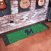 Miami Marlins Putting Green Mat - 1.5ft. x 6ft. - M Marlin Cap Logo, 9044