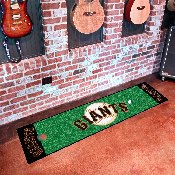San Francisco Giants Putting Green Mat - 1.5ft. x 6ft. - Giants Baseball Primary Logo, 9057
