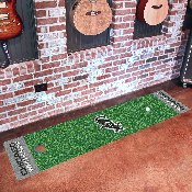 Chicago White Sox Putting Green Mat - 1.5ft. x 6ft. - Sox Primary Cap Logo & Wordmark, 9061