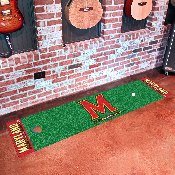 Maryland Terrapins Putting Green Mat - 1.5ft. x 6ft., 9074