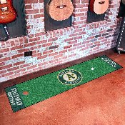 Oakland Athletics Putting Green Mat - 1.5ft. x 6ft. - Circular Athletics Primary Logo, 9093
