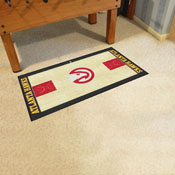 Atlanta Hawks Large Court Runner Rug - 30in. x 54in., 9197