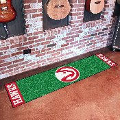 Atlanta Hawks Putting Green Mat - 1.5ft. x 6ft., 9202