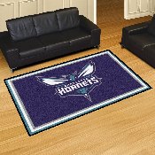 Charlotte Hornets 5ft. x 8 ft. Plush Area Rug, 9214