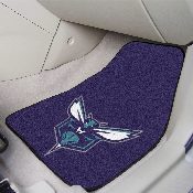Charlotte Hornets Front Carpet Car Mat Set - 2 Pieces, 9216