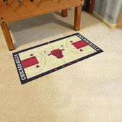 Chicago Bulls Large Court Runner Rug - 30in. x 54in., 9222
