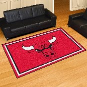 Chicago Bulls 5ft. x 8 ft. Plush Area Rug, 9223