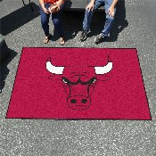 Chicago Bulls Ulti-Mat Rug - 5ft. x 8ft. - Bull Head Primary Logo, 9224