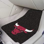 Chicago Bulls Front Carpet Car Mat Set - 2 Pieces, 9225