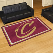 Cleveland Cavaliers 5ft. x 8 ft. Plush Area Rug, 9231