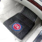 Detroit Pistons Heavy Duty Car Mat Set - 2 Pieces, 9260