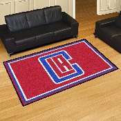 Los Angeles Clippers 5ft. x 8 ft. Plush Area Rug, 9290