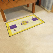 Los Angeles Lakers Large Court Runner Rug - 30in. x 54in., 9298