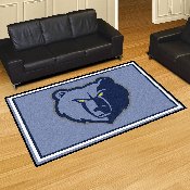 Memphis Grizzlies 5ft. x 8 ft. Plush Area Rug, 9307