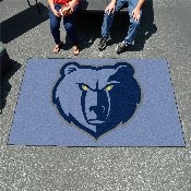 Memphis Grizzlies Ulti-Mat Rug - 5ft. x 8ft. - Grizzly Head Primary Logo, 9308