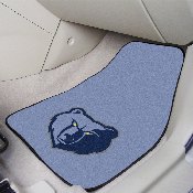 Memphis Grizzlies Front Carpet Car Mat Set - 2 Pieces, 9309