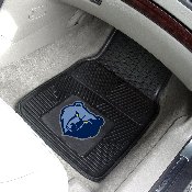 Memphis Grizzlies Heavy Duty Car Mat Set - 2 Pieces, 9310